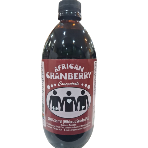 AFRICAN CRANBERRY 500ML BOTTLE