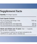 BIOMAX PUREST OMEGA 3 WILD ALASKAN FISH 60 CAPSULES