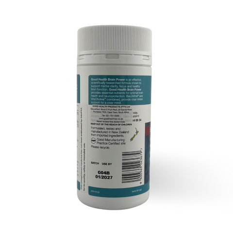 GOOD HEALTH - BRAINPOWER 60 CAPSULES