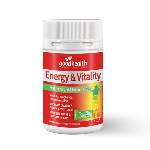 GOOD HEALTH - ENERGY & VITALITY 30 CAPSULES