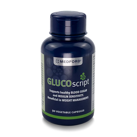 MEDFORD - GLUCOSCRIPT 90 VEG CAPSULES