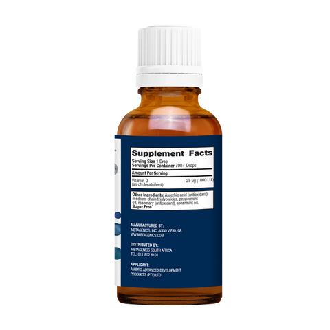 METAGENICS - D3 LIQUID 20ML