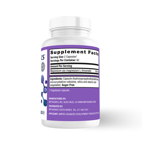 METAGENICS - MAG L-THREONATE 60 TABLETS