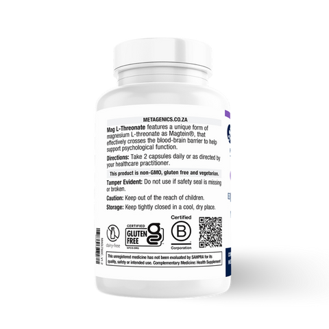 METAGENICS - MAG L-THREONATE 60 TABLETS