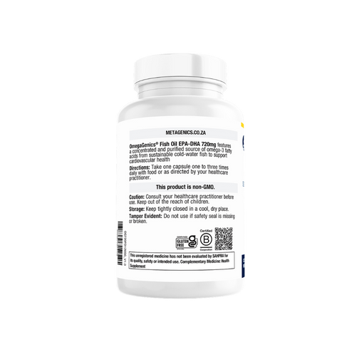 METAGENICS - OMEGAGENICS FISH OIL EPA DHA 720 MG 120 CAPSULES