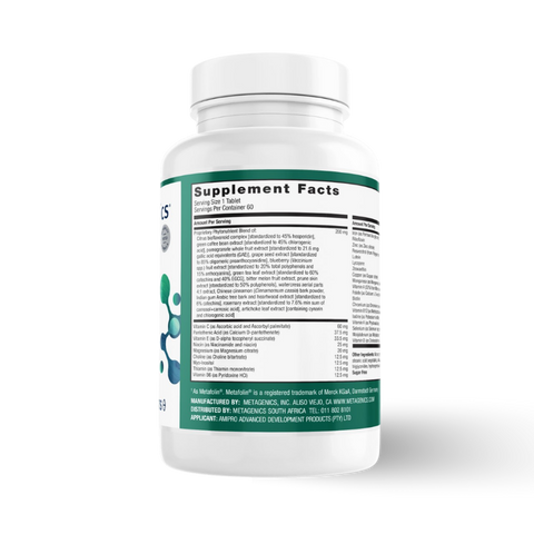 METAGENICS - PHYTOMULTI MULTIVITAMIN WITH IRON 60 TABLETS