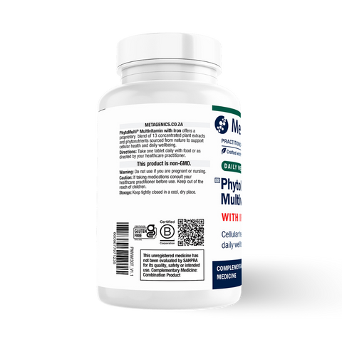 METAGENICS - PHYTOMULTI MULTIVITAMIN WITH IRON 60 TABLETS
