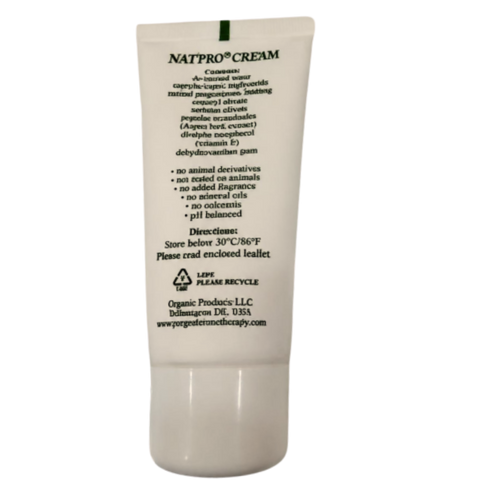 NATPRO NATURAL ORGANIC CREAM 60g