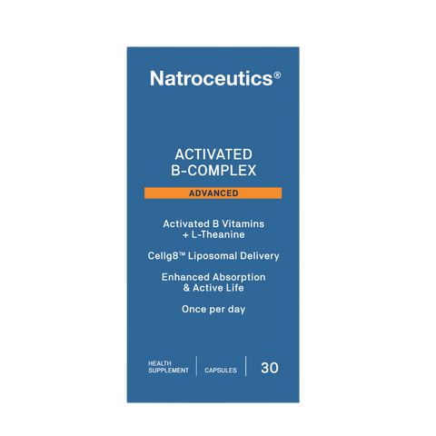 NATROCEUTICS - ACTIVATED VITAMIN B COMPLEX 30cs