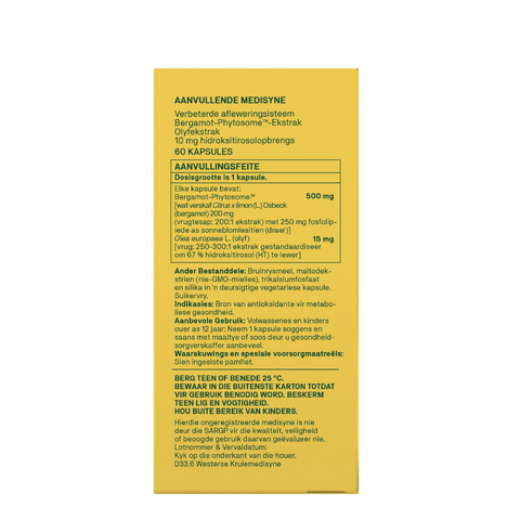 NATROCEUTICS - BERGAMOT 60 CAPSULES