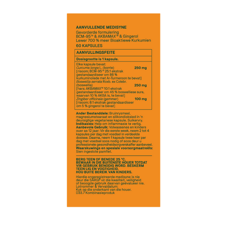 NATROCEUTICS - CURCUMIN FORTIFIED 60 CAPSULES