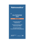 NATROCEUTICS - GLUTATHIONE SOD 30 CAPSULES