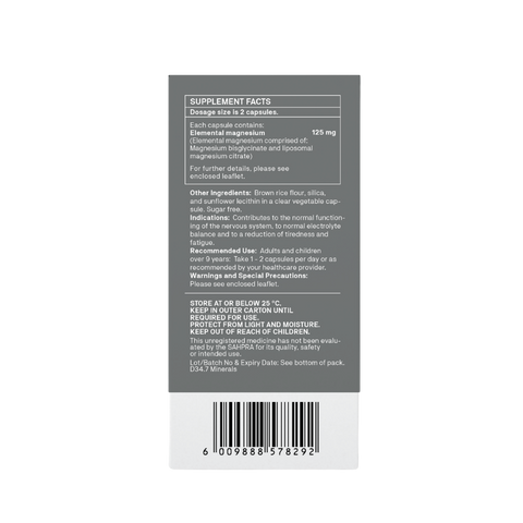 NATROCEUTICS - MAGNESIUM COMPLEX 60 CAPSULES