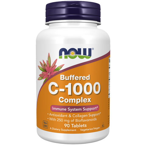 NOW FOODS - BUFFERED C - 1000 COMPLEX 90 CAPSULES