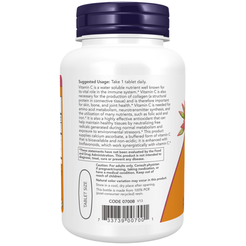 NOW FOODS - BUFFERED C - 1000 COMPLEX 90 CAPSULES