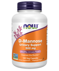 NOW FOODS - D-MANNOSE 500 mg 120 CAPSULES