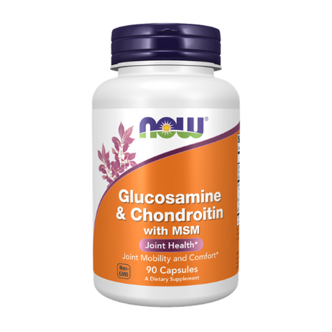 NOW FOODS GLUCOSAMINE & CHONDROITIN MSM 90s