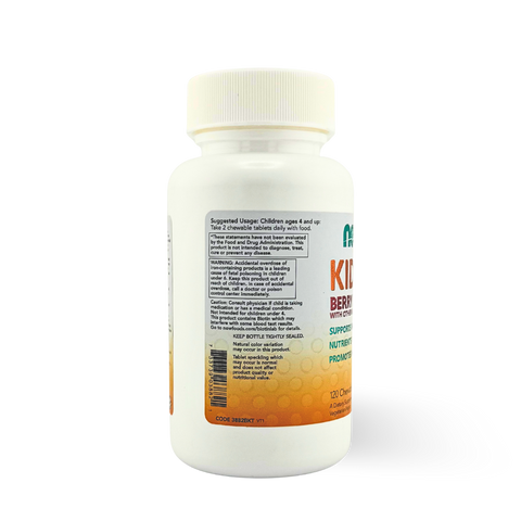 NOW FOODS - KID VITS BERRY LEMONADE 120 CHEWABLES