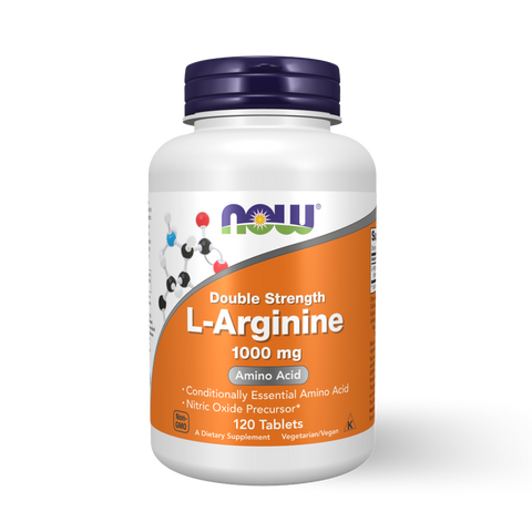 NOW FOODS - L-ARGININE 1000 mg 120tbs