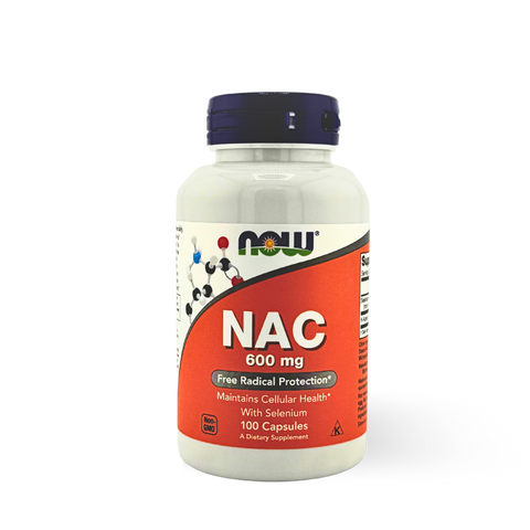 NOW FOODS - NAC 600 mg 100 CAPSULES