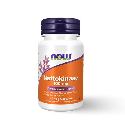 NOW FOODS - NATTOKINASE 100 mg 60 CAPSULES