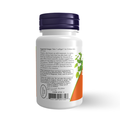 NOW FOODS - OREGANO OIL 90 SOFT GELS