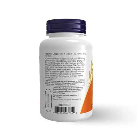 NOW FOODS - SUPER PRIMROSE 1300 mg 60 SOFT GELS