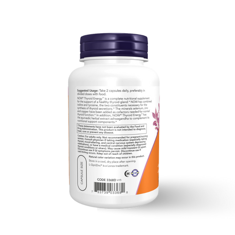 NOW FOODS - THYROID ENERGY 90 CAPSULES