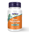 NOW FOODS - ZINC PICOLINATE 50 mg 60 CAPSULES