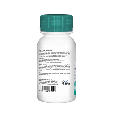 Nutrigreen - Lion's Mane 60 Capsules