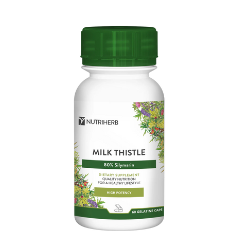 NUTRIHERB - MILK THISTLE HIGH POTENCY 60 CAPSULES