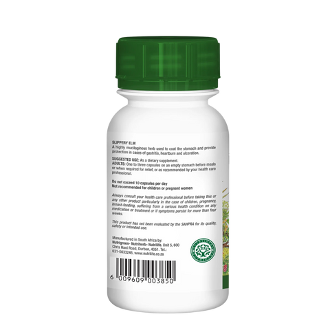 NUTRIHERB - SLIPPERY ELM 60 CAPSULES
