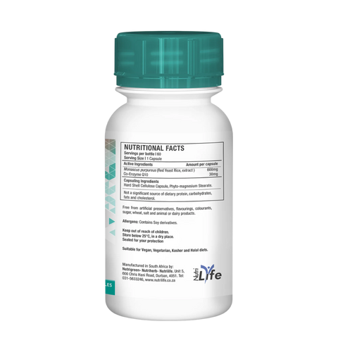 NUTRILIFE - RED YEAST RICE 60 CAPSULES