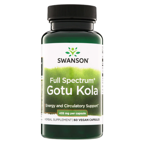 SWANSON GOTU KOLA 435 mg 60 CAPSULES
