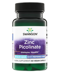 SWANSON - ZINC PICOLINATE 22 mg 60 CAPSULES