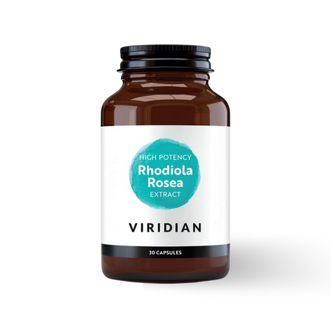 VIRIDIAN - RHODIOLA ROSEA EXTRACT 30 VG CAPS